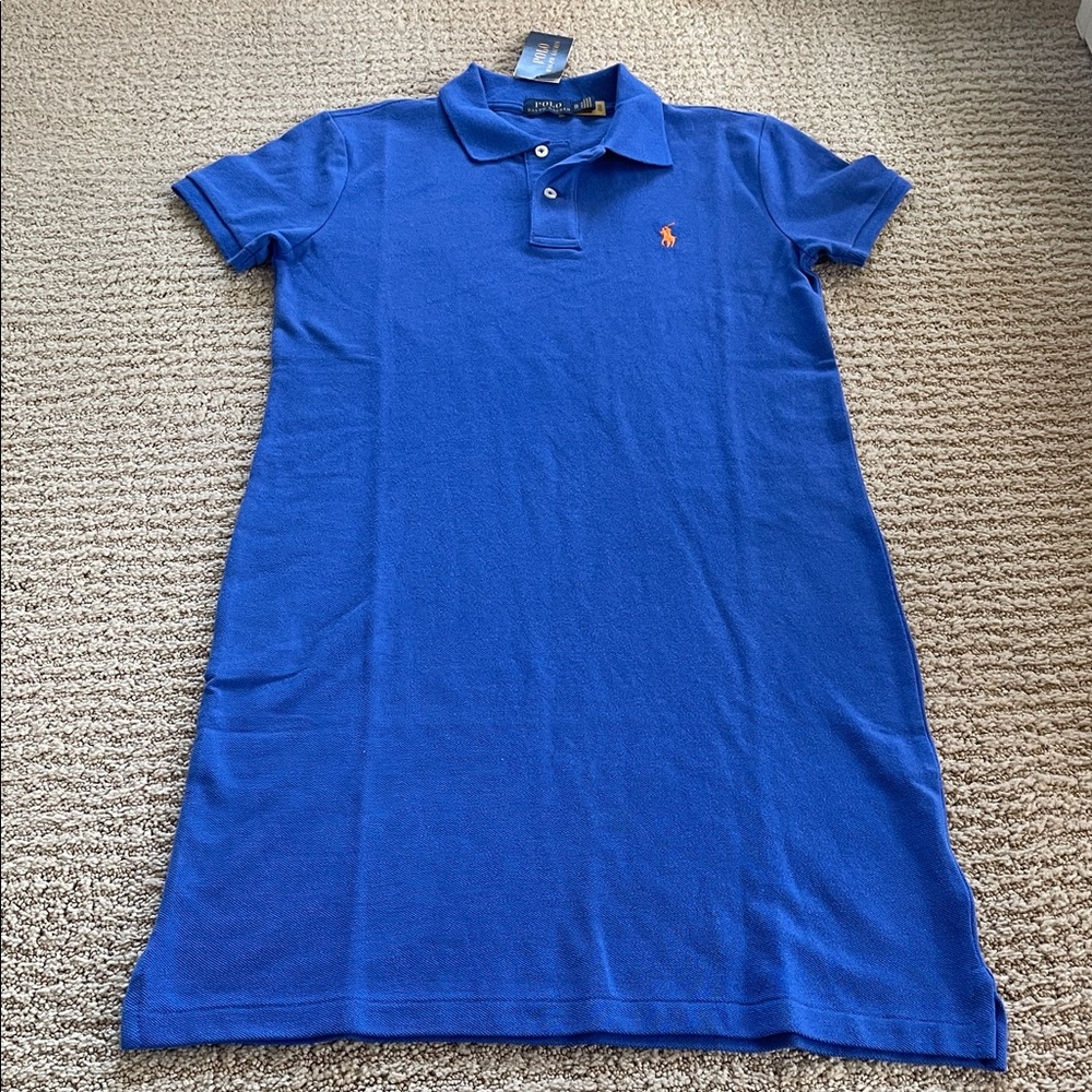 Ralph Lauren Royal Blue Polo Dress